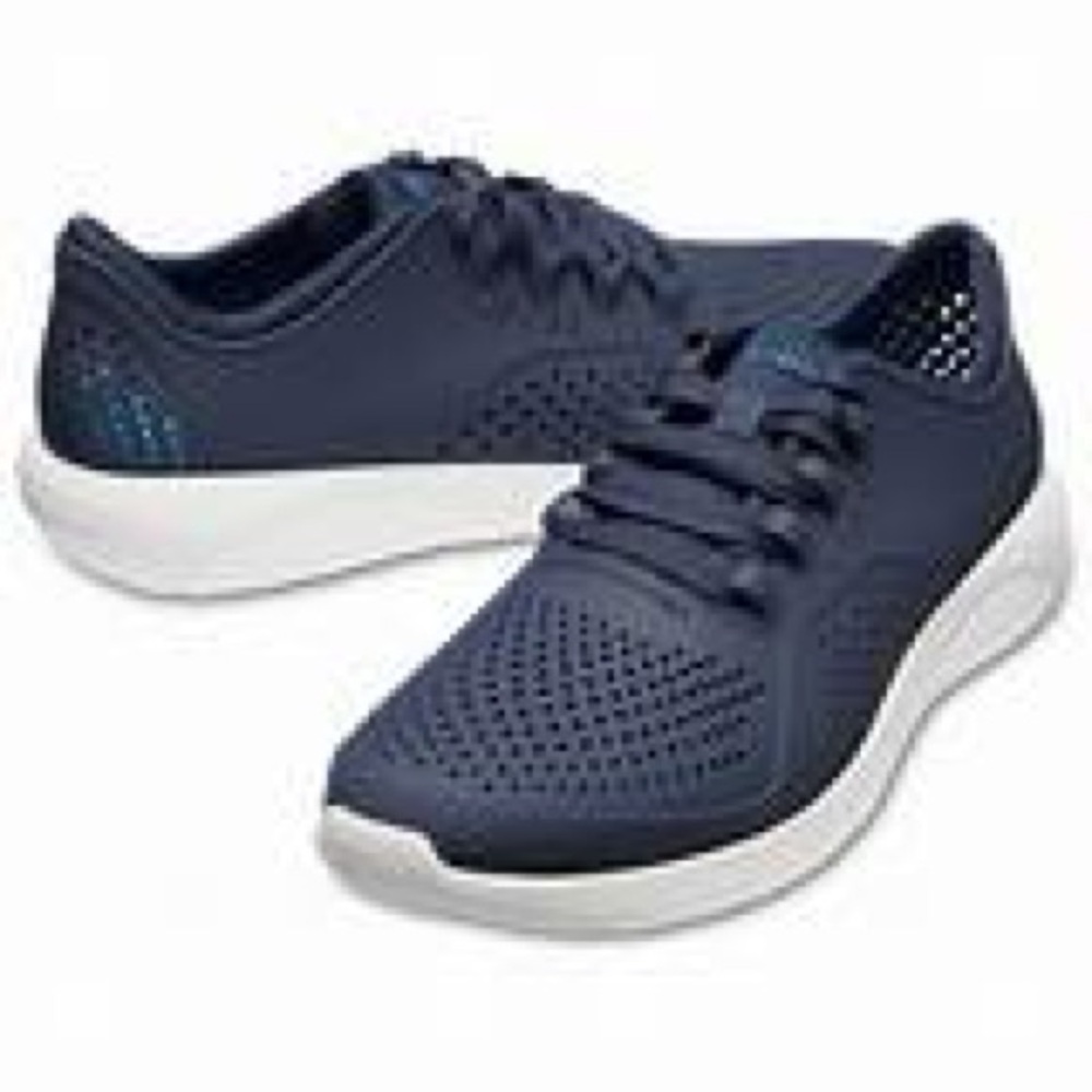 CROCS Literide Pacer Navy Breathable Sneakers